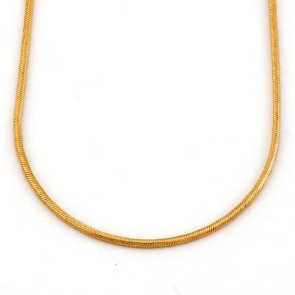Picture of Gold Filled Snake Chain 1mm 18"