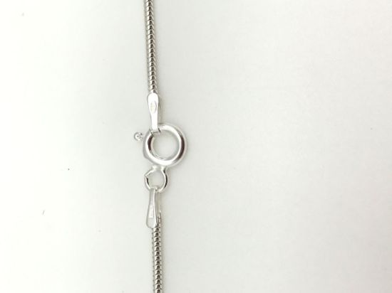 Picture of Sterling Silver Snake Round Chain 18 Inch x 1.2mm