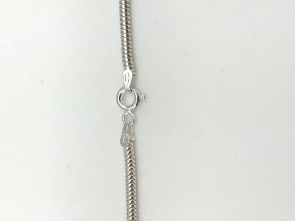 Picture of Sterling Silver Snake Round Chain 20 Inch x 2.4mm