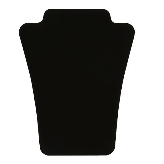 Picture of Black Velvet Necklace Display with Easel, 6-1/2" W x 8" H, Sold individually, Imported