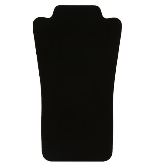 Picture of Black Velvet Necklace Display with Easel, 7-5/8" W x 12-1/2" H, Sold individually, Imported
