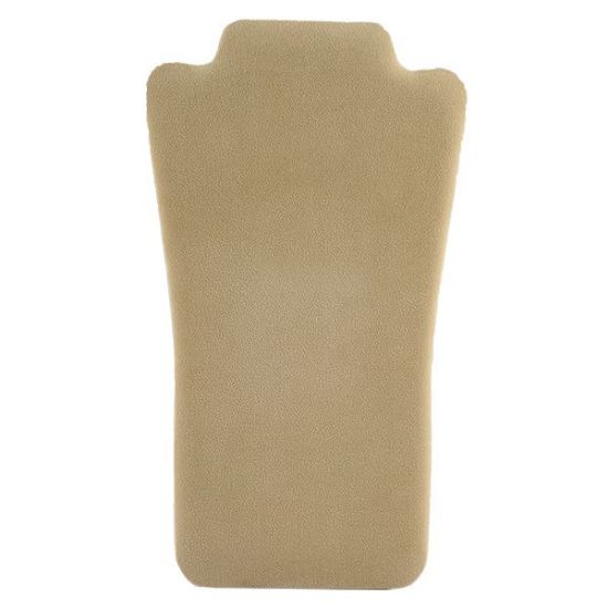 Picture of Beige Faux Suede Necklace Display with Easel, 7-5/8" W x 12-1/2" H, Sold Individually, Imported