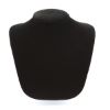 Picture of Black Velvet Wide Shoulder Necklace Display, 8-1/8" L x 8-1/2" W x 6-1/4" H, Sold individually, Imported