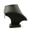 Picture of Black Faux Leather Low Profile Necklace Display, 8-1/2" L x 7-1/4" W x 6-1/2" H, Sold individually, Imported