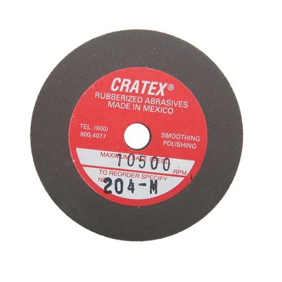 Picture of Cratex&reg; Rubberized Abrasive Square Wheel, Medium, 2 Inch, 1/4 Inch Thickness