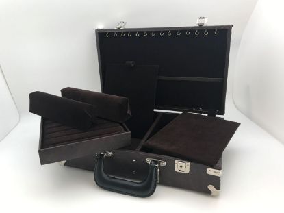 Picture of Enchanted Deluxe Case, Brown/Brown, 10" L x 16" W x 4" H