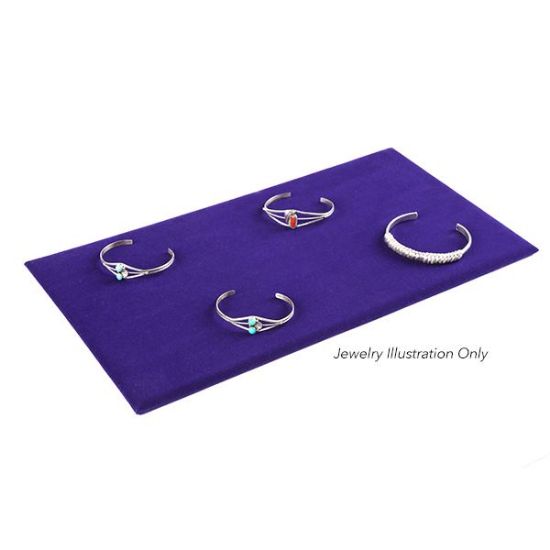 Picture of Enchanted Velvet Violet Display Pad Insert, 14" L x 7-5/8" W, Sold individually, Made in the USA