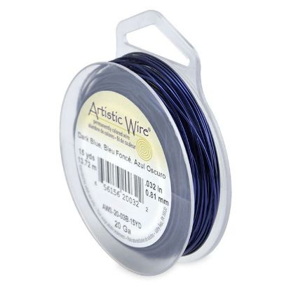 Picture of Dark Blue Artistic Wire 20ga 15 Yards