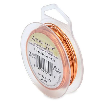 Picture of Natural Artistic Wire 20ga 15 Yards