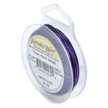 Picture of Purple Artistic Wire 20ga 15 Yards