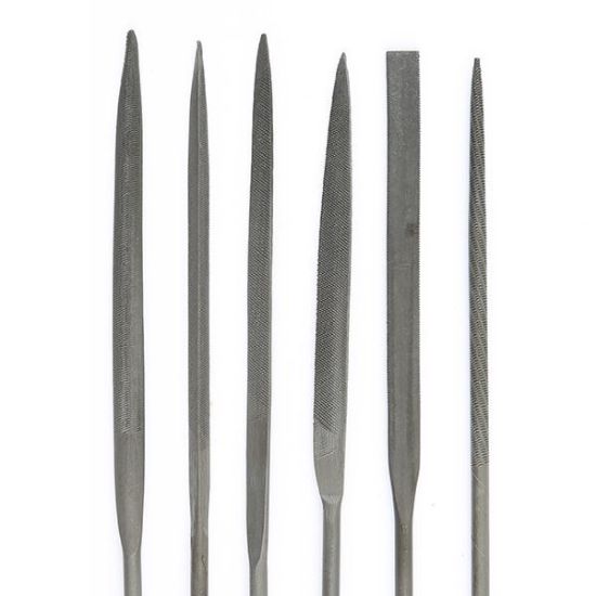 Picture of Assorted 6-piece Needle File Set, 5-1/2" Length