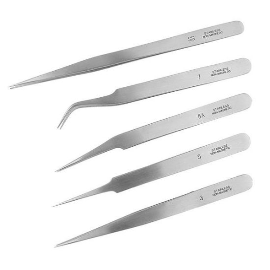 Picture of Tweezers Set of 5