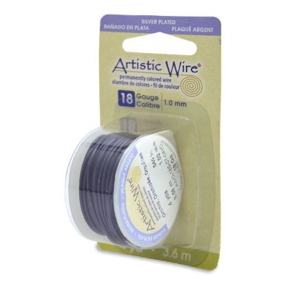 Picture of Silver Plated Orchid Artistic Wire 18ga 12 Feet