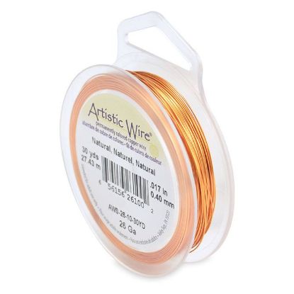 Picture of Natural Artistic Wire 26ga 30 Yards