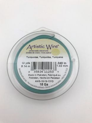 Picture of Turquoise Artistic Wire 18ga 10 Yards