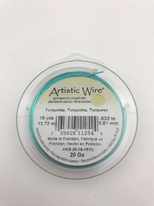 Picture of Turquoise Artistic Wire 20ga 15 Yards