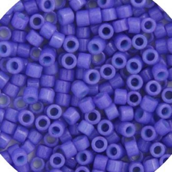 Picture of Miyuki Delica Size 11 Seed Beads, Bright Purple - Dyed