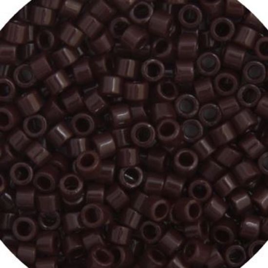 Picture of Miyuki Delica Size 11 Seed Beads, Chololate Brown