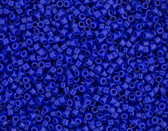 Picture of Miyuki Delica Size 11 Seed Beads, Cobalt Blue