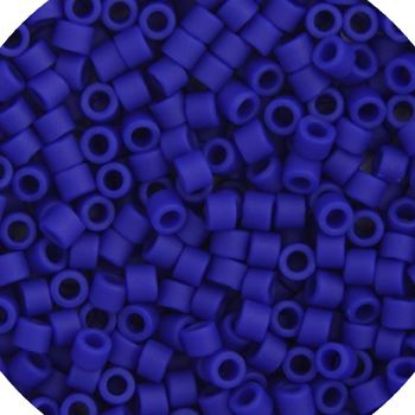 Picture of Miyuki Delica Size 11 Seed Beads, Cobalt Blue Matte