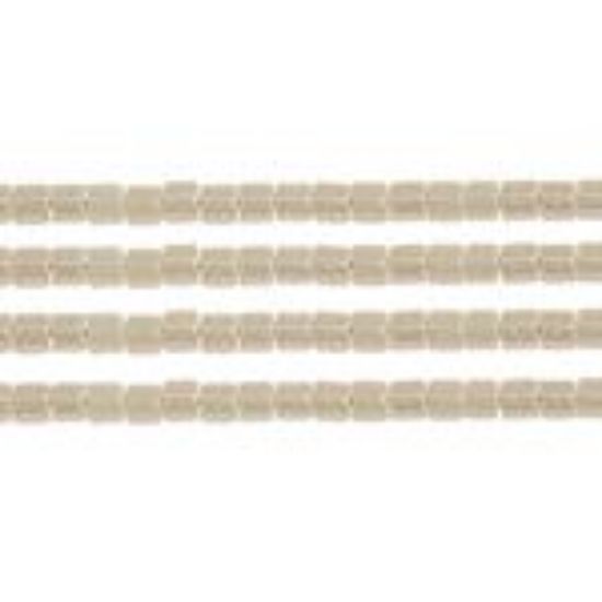 Picture of Miyuki Delica Size 11 Seed Beads, Cream Aurora Borealis