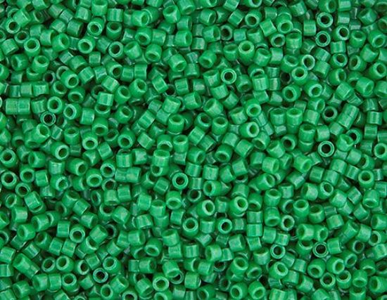 Picture of Miyuki Delica Size 11 Seed Beads, Green Kelly - Dyed