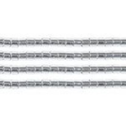 Picture of Miyuki Delica Size 11 Seed Beads, Grey Silverlined