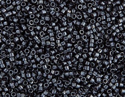 Picture of Miyuki Delica Size 11 Seed Beads, Gunmetal