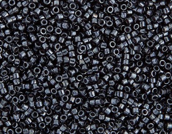 Picture of Miyuki Delica Size 11 Seed Beads, Gunmetal