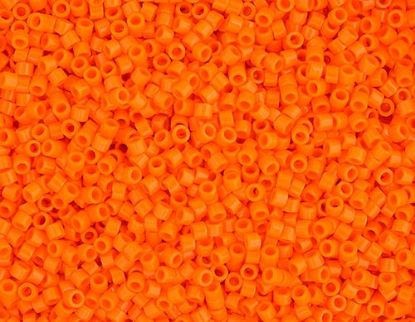 Picture of Miyuki Delica Size 11 Seed Beads, Orange