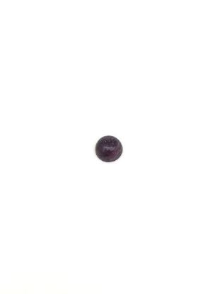 Picture of Purple Stabilized Compressed Spiny Oyster Round Cabochon, 6mm, No Back