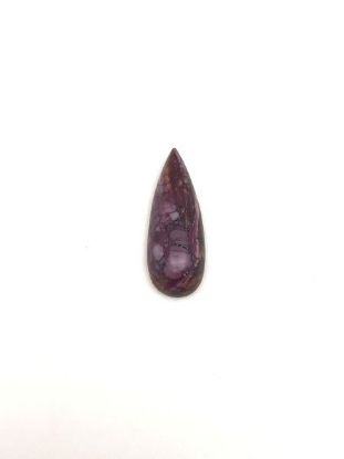 Picture of Purple Spiny Oyster Cabachon 7x19mm Pear, No Back