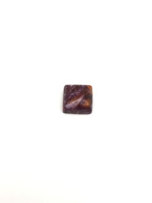 Picture of Purple Compressed Stabilized Spiny Oyster Cabochon, 8mm Square, No Back