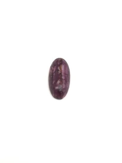 Picture of Purple Stabilized Compressed Spiny Oyster Long Oval Cabochon, 7x14mm, No Back