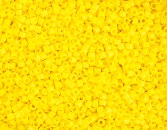 Picture of Miyuki Delica Size 11 Seed Beads, Yellow
