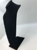 Picture of Black Velvet Silhouette Style Necklace Display,  11" L x 8-7/8" W x 22" H, Sold individually, Imported
