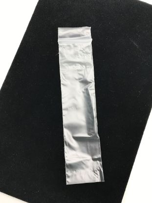 Picture of Clear Zip Top Bags, 2 Mil, 2" x 8", Sold per pkg of 100