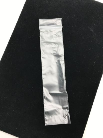 Picture of Clear Zip Top Bags, 2 Mil, 2" x 8", Sold per pkg of 100
