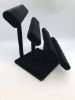 Picture of Black Velvet 4 Oval Shaped Multiple T-Bar Display, 12-5/8"  W x 13" H, Sold individually, Imported