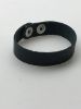 Picture of Black 15mm Cuff with 2 snaps, 8"