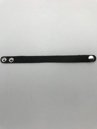 Picture of Red Brown 15mm Cuff with 2 snaps, 8"