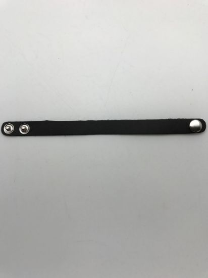 Picture of Red Brown 15mm Cuff with 2 snaps, 8"