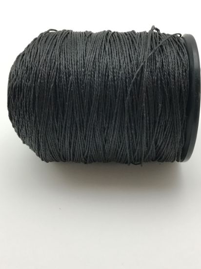 Picture of Black 3 Ply Polyester Waxed Thread 233 Yards 4 Ounces