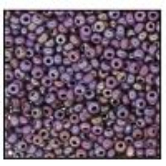 Picture of Size 13 Cut Czech Seed Beads, Light Amethyst, Sold by the Hank