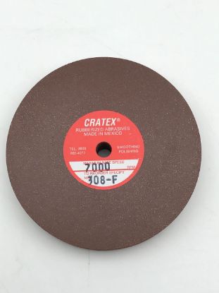 Picture of Cratex&reg; Rubberized Abrasive Square Wheel, 2 Inch, 1/4 Inch Thickness, Fine