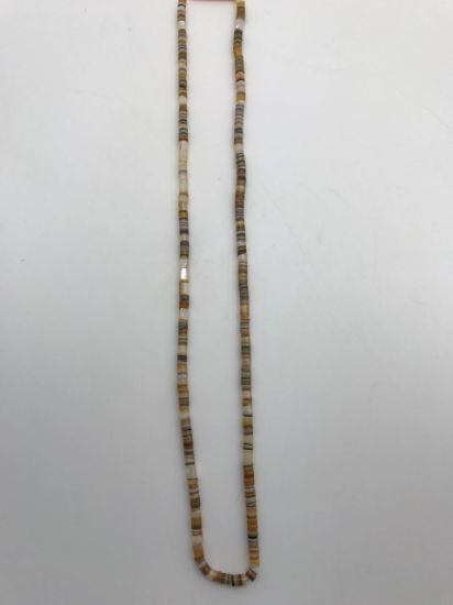 Picture of Gold Lip Shell Heishi Beads 4-5mm, 24" Strand