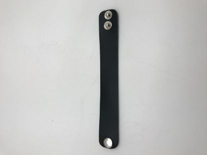 Picture of Black 32mm Cuff with 2 snaps, 8.5"