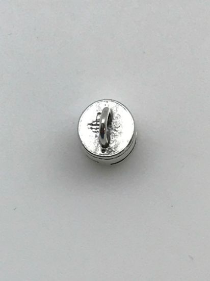 Picture of Sterling Silver Crimp End Eye, 6mm<br/>B&B Benbassat