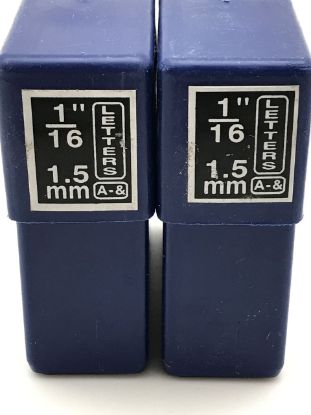 Picture of 1/16" Stamp Set 27 pieces