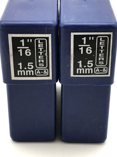 Picture of 1/16" Stamp Set 27 pieces